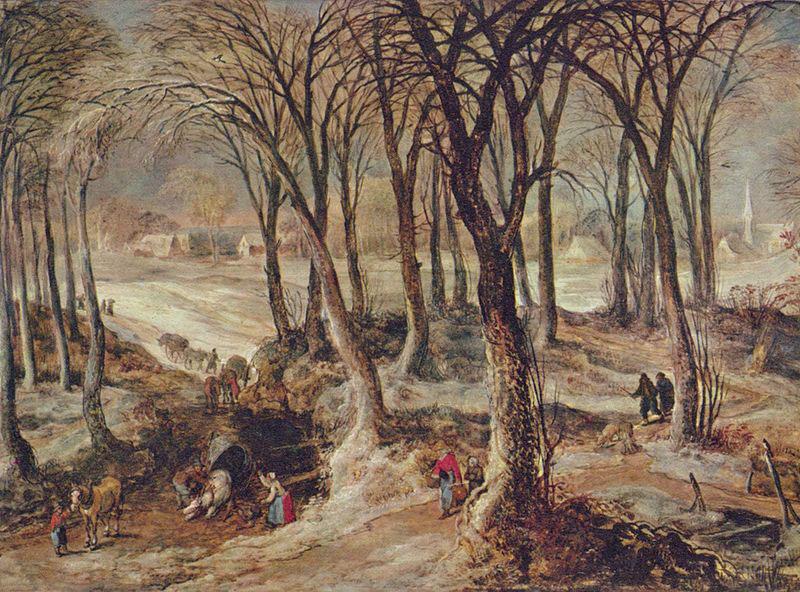 Joos de Momper Winterlandschaft